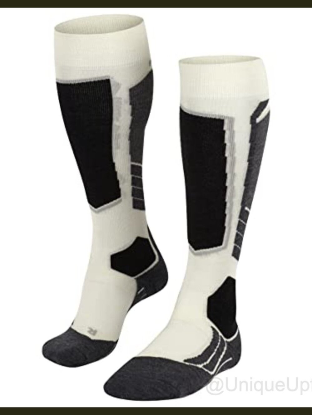 Merino Wool Ski Socks Knee High Thermal Cushioned Anti Blister